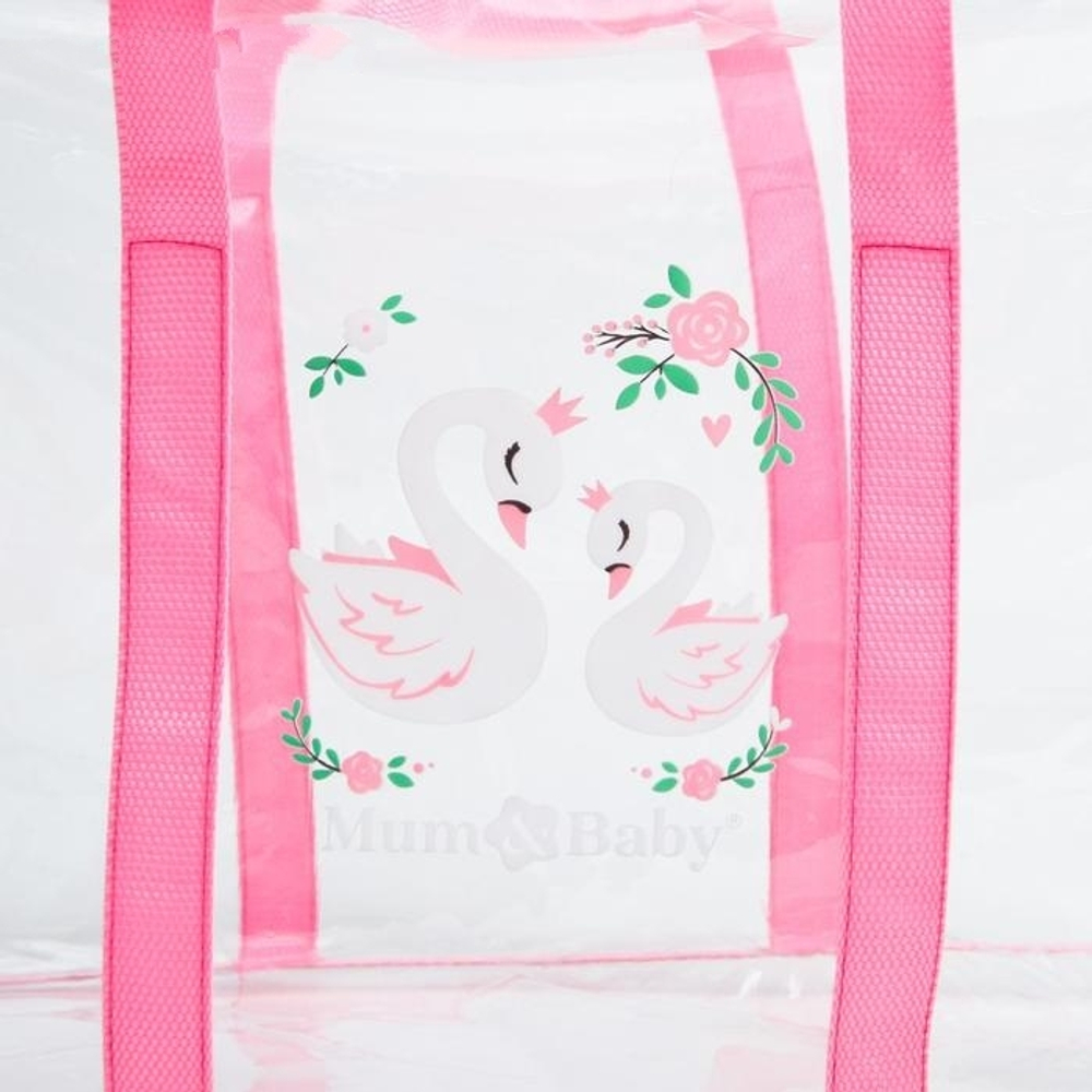 4660100 Сумка в роддом «Лебеди»