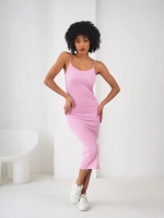 Платье летнее трикотажное лапша