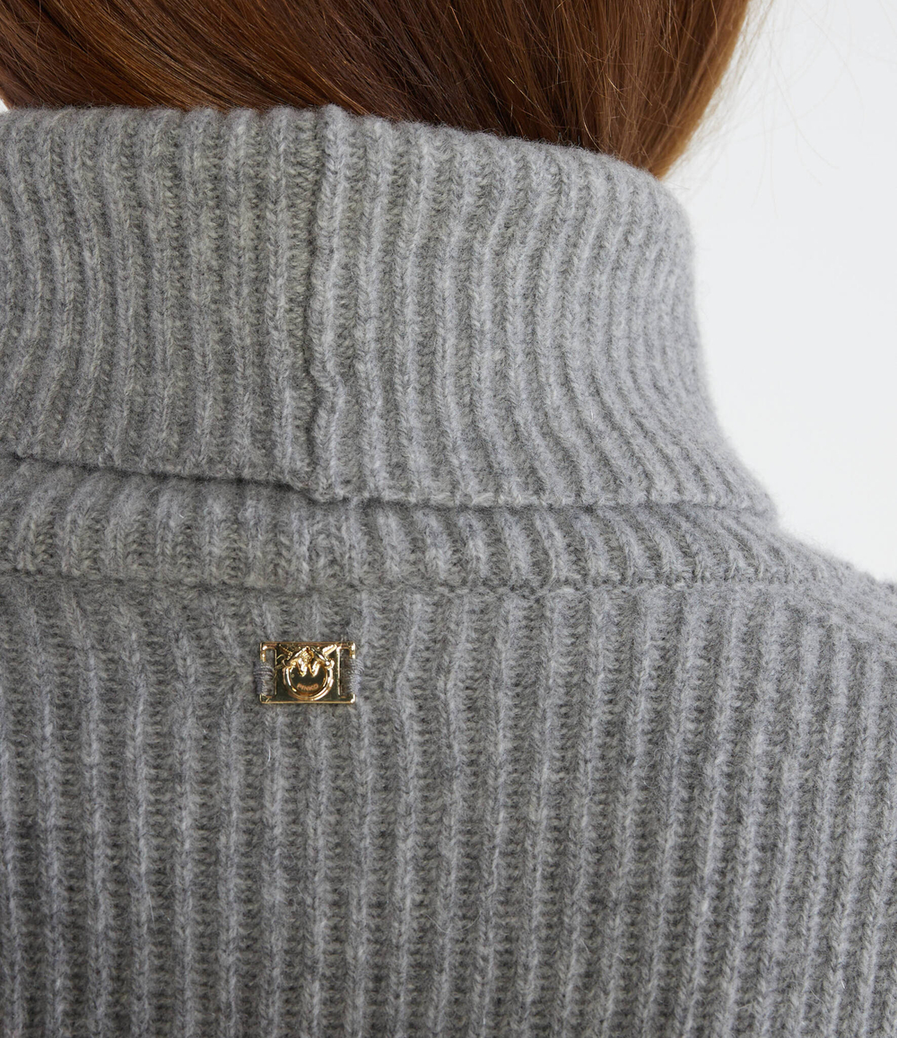 Хлопковый гольф Pinko - серый(102247 A1CH)