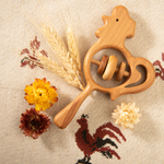 Деревянная погремушка Петушок Леснушки
