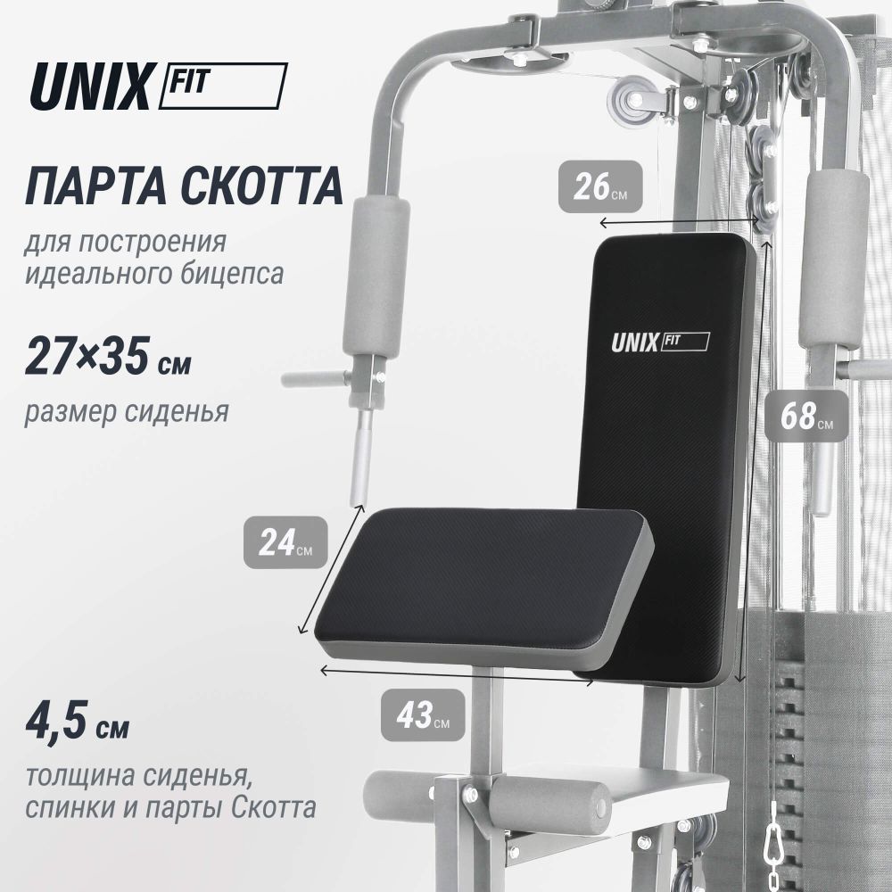 Силовой комплекс UNIX Fit BLOCK 70