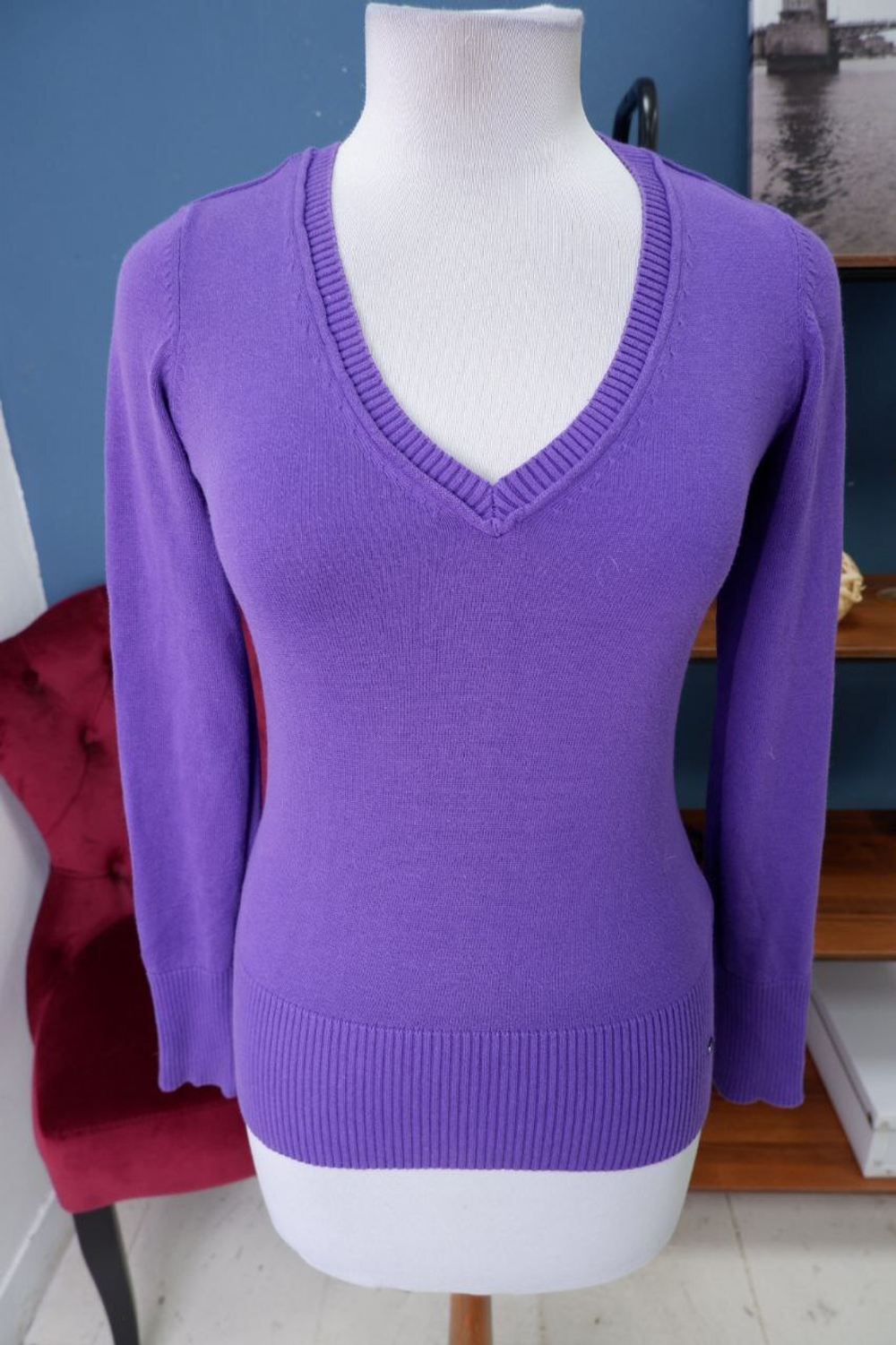 Джемпер S.Oliver хлопковый 42 размер