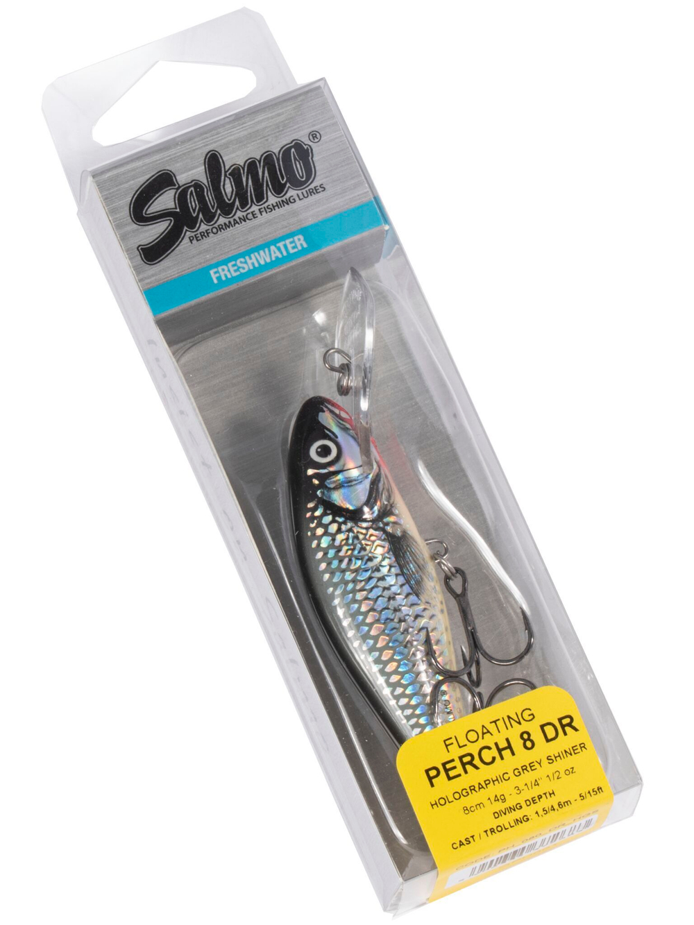 Воблер плавающий Salmo Perch DR 8 см, цвет HGS