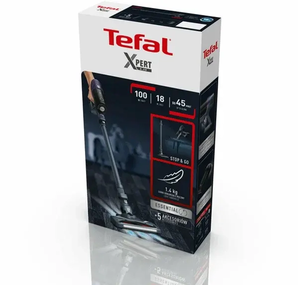 Вертикальный пылесос Tefal TY6838WO (q)
