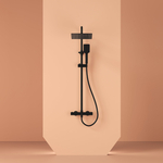 Душевая система Sancos Kanedo с термостатом черный матовый, арт.SC7100MB