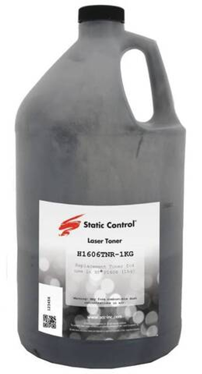 Тонер Static Control H1606TNR для HP CB435/CB436/CE285/CE278/CF279/CF283 (1кг) универсальный