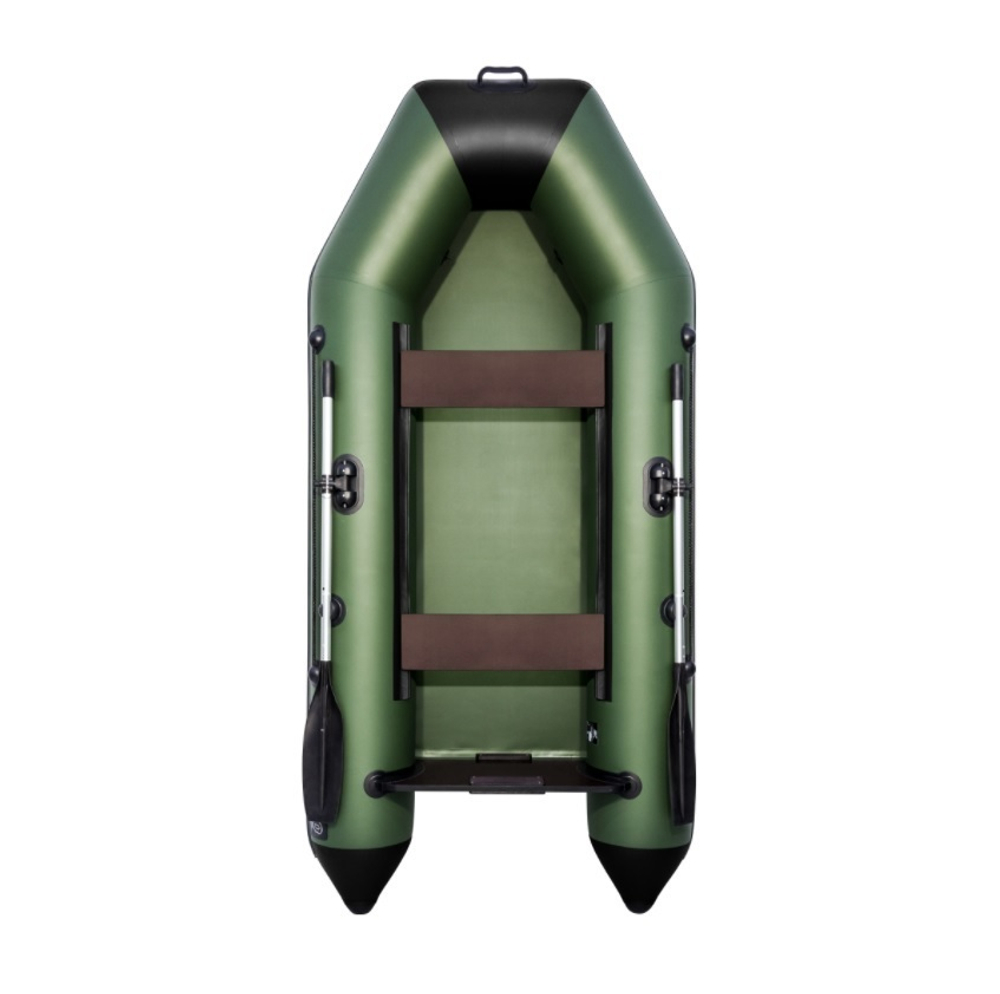 Лодка ПВХ АКВА 2900 зелено-черная
