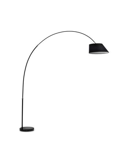 Регулируемый торшер Lee, 189-220 см, черный