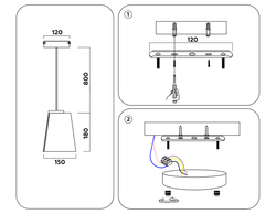 Ambrella Подвесной светодиодный светильник Original AK4113