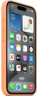 Накладка IPhone 15 Pro with MagSafe orange sorbet