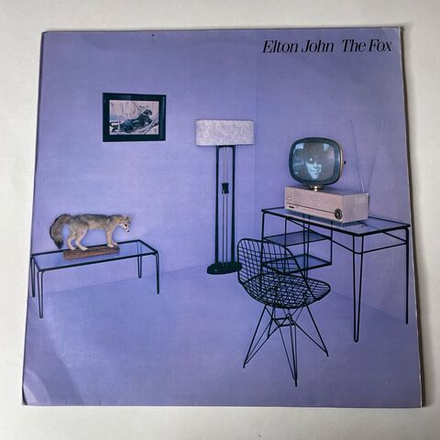 Винтажная виниловая пластинка LP Elton John The Fox (Испания 1981)