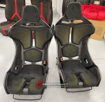 Карбоновые ковшевые кресла MSS-6 для MCLAREN | стиль SENNA Макларен Сенна