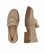 Кожаные мокасины Michael Kors - бежевый(40F3PKFP1S)