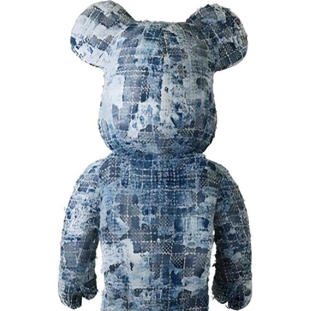 Дизайнерские игрушки BE@RBRICK x FDMTL 1000% BORO 70cm, FDMTL-BORO-1000％