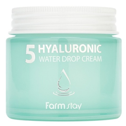 Крем для лица суперувлажняющий с гиалуроновым комплексом FarmStay Hyaluronic 5 Water Drop Cream 80мл