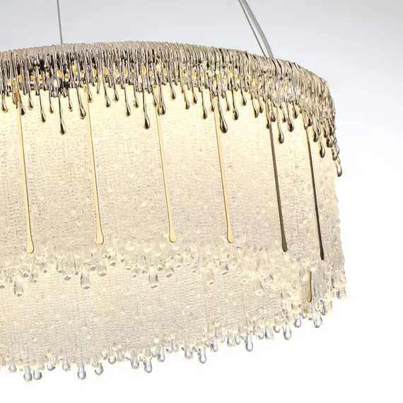 5091/60L L-VISION ODL25 563 золотой/стекло Люстра LED 60W 3700K 4968Лм CLEO
