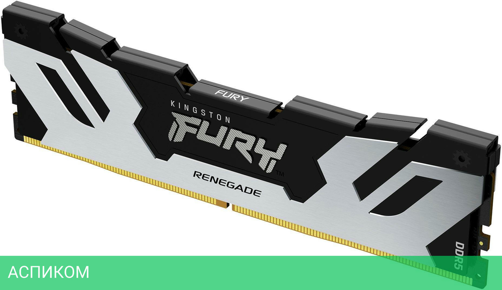 Оперативная память Kingston Fury Renegade Silver/Black 24GB DDR5 XMP (KF572C38RS-24)