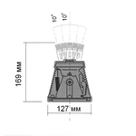 Привод рулевой ZTS с механизмом наклона руля