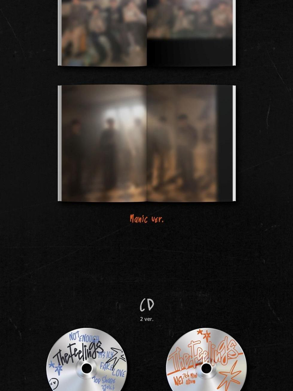 Альбом WEI - THE FEELINGS Mini 7th Album RANDOM Version