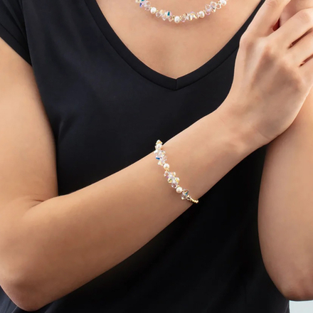 Браслет Coeur de Lion Crystal-Gold 1136/30-1816