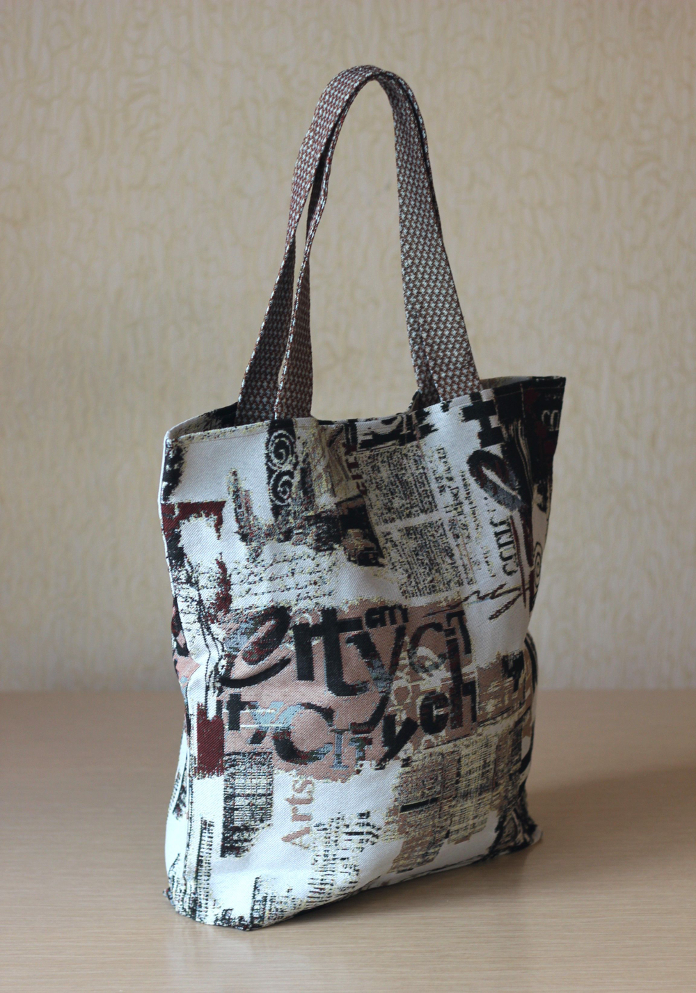 Гобеленовая сумка Город (39х39х12)