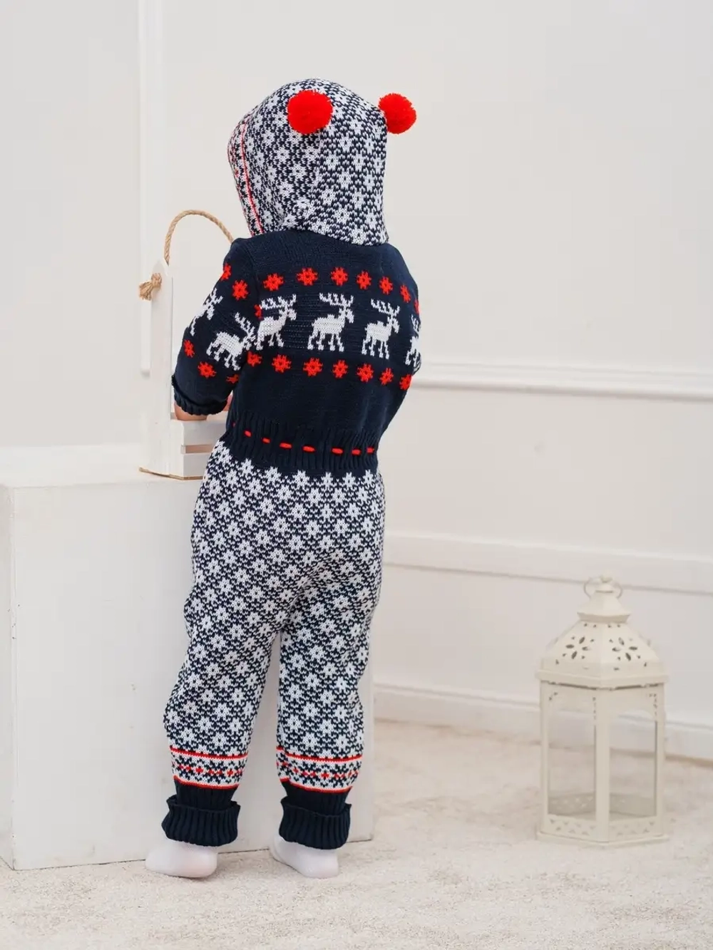 Комбинезон вязаный