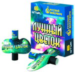 Летающий фейерверк Русский Фейерверк Лунный цветок Р3110, 1 залп, 6 шт., синий/желтый 11 см 6.9 см