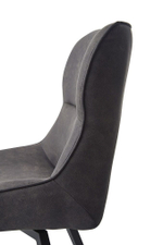 Стул DC-2206 темно серый COWBOY 104#/черный