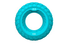 Набор из двух массажных мячей с кистевым эспандером бирюзовый (без коробки)