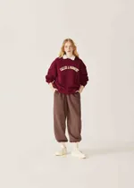 Толстовка Called a Garment College вишневая