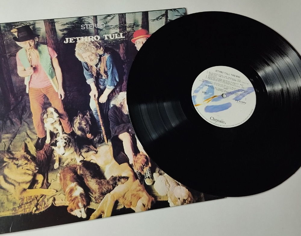 Винтажная виниловая пластинка LP Jethro Tull This Was (USA 1983)
