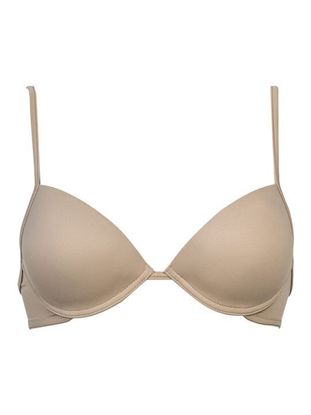 Бюстгальтер с градуированной чашкой и эффектом пуш-ап (Размер: 3B) (Цвет: телесный)