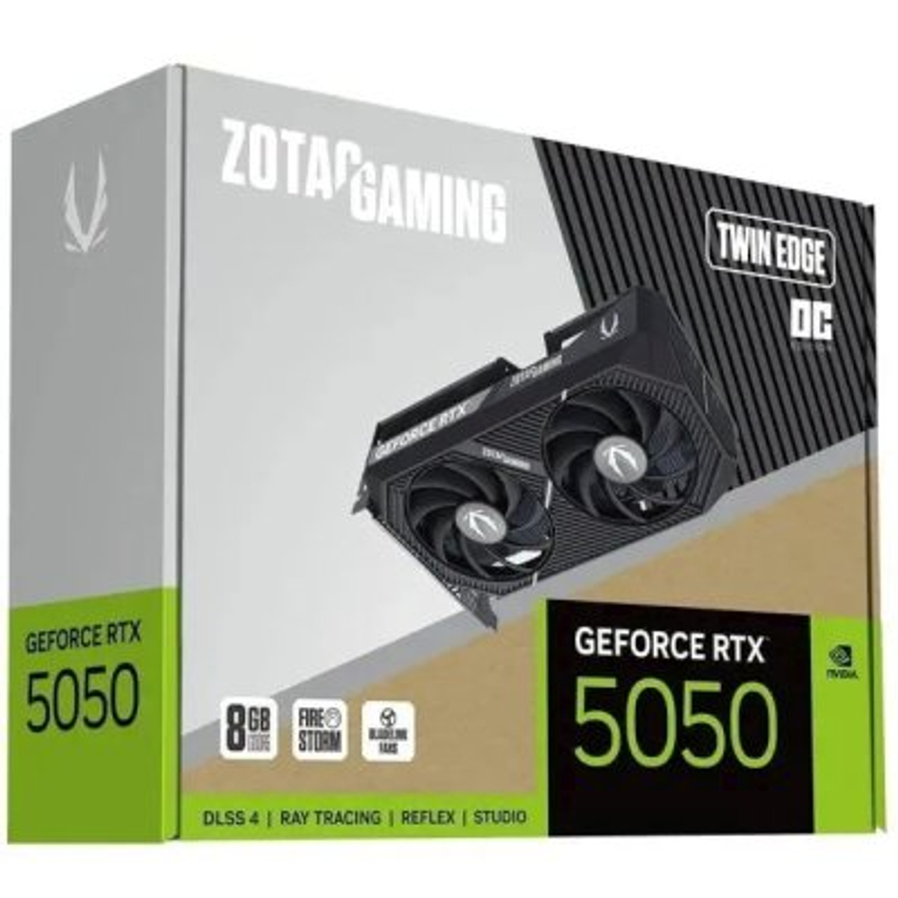 Видеокарта Zotac nVidia GeForce RTX 5050 Twin Edge OC 8Gb ZT-B50500H-10M