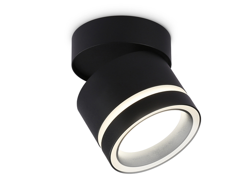 TA1445 BK/FR черный/белый матовый GX53 max 12W D85*90