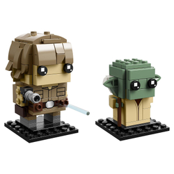 LEGO BrickHeadz: Люк Скайуокер и Йода 41627 — Luke Skywalker & Yoda — Лего БрикХедз