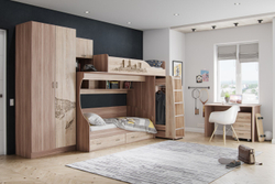 Кровать-чердак Орион 80х190