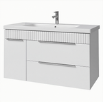 Тумба с раковиной Caprigo MONBAR 36315L-SF027 SF 100 бланж