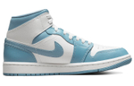 Кроссовки Air Jordan 1 Mid "University Blue" (Женская размерная сетка)