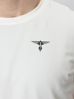 Футболка хлопковая Totemic Clo , базовая, белая