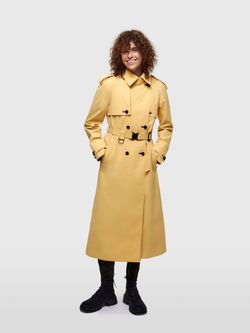 Женский тренч Ihala NORPPA жёлтая дыня