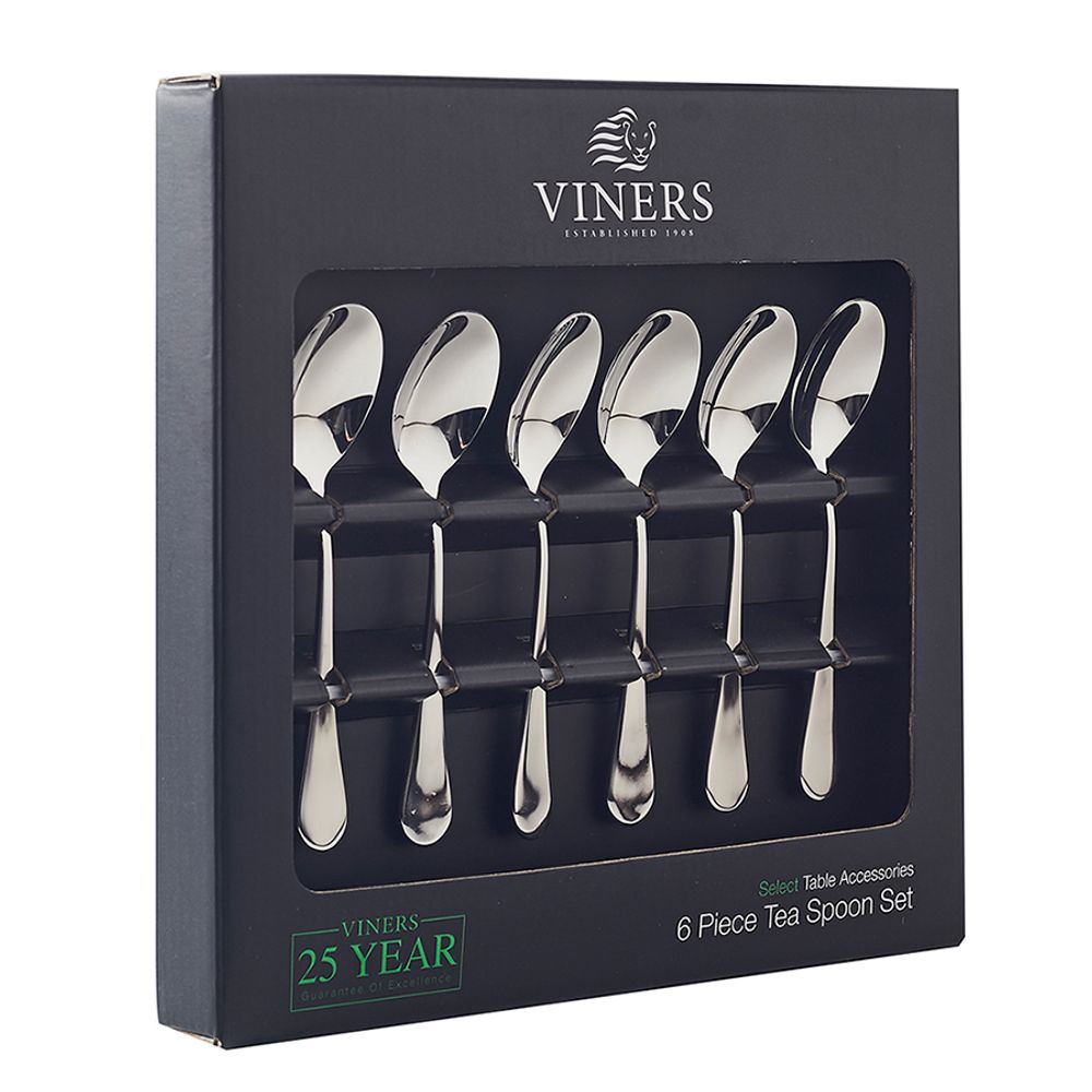 Viners Набор из 6 чайных ложек Select