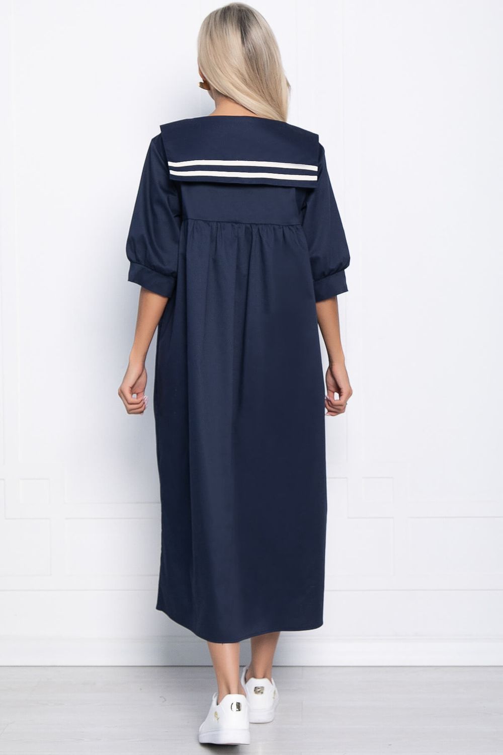 Платье Морская история (синее) П10838 LT Collection