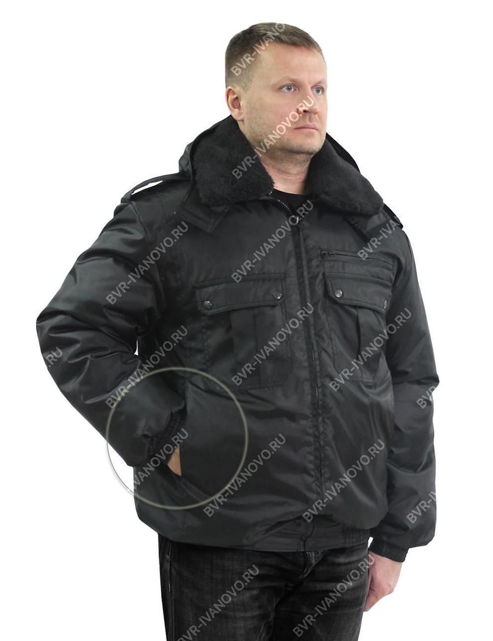 Куртка Полигон (Оксфорд, черный)