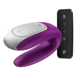 Вибратор для пар Satisfyer Double Fun фиолетовый