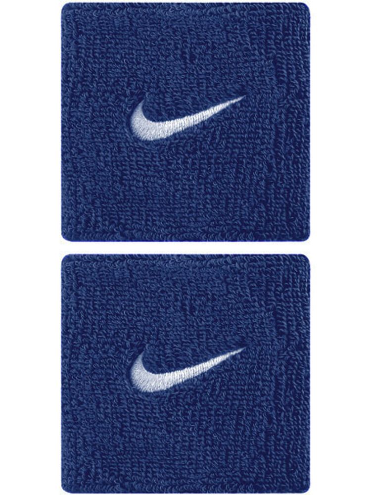Напульсник теннисный Nike Swoosh Wristbands - royal blue/white