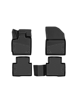 Коврики в салон для EXEED TXL (Iр) 2021-, 4шт. (Повышенная устойчивость, повышенная износостойкость) FORMAT.3DAN0218210K
