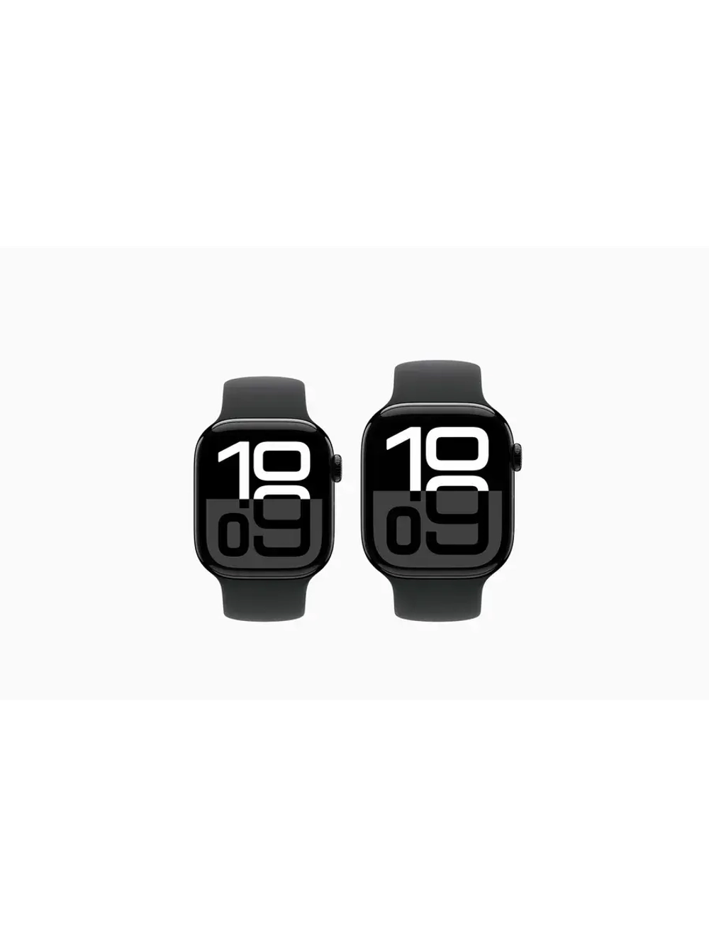 Смарт часы Apple Watch S10, 42mm, Black, Sport Band, S/M.
