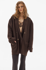 Вязаный пиджак