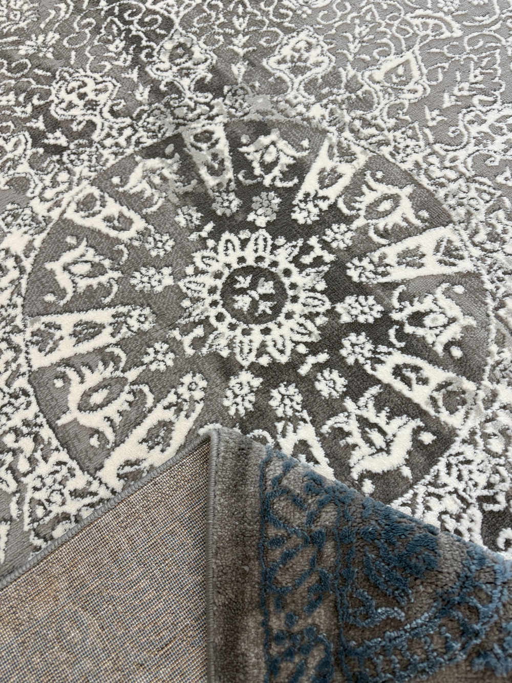 Ковер Armina 03878A Blue/Blue Прямоугольник