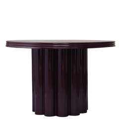 Столик кофейный Vivlend, D57 см, ночная слива